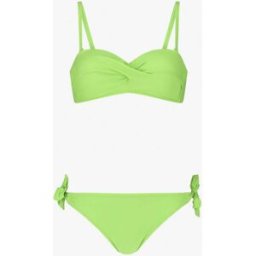 stand-prive.com Maillot de bain 2 pièces torsadé - Vert pomme vert-pomme 36 female