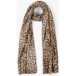 stand-prive.com Foulard imprimé léopard - Camel camel T.U female