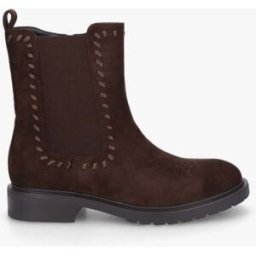 stand-prive.com Bottines élastiquées en suédine - Chocolat chocolat 36 female