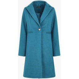 stand-prive.com Manteau long classique - Bleu canard bleu-canard 36 female
