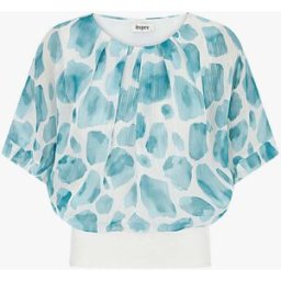 stand-prive.com Top imprimé girafe à rayures irisées - Turquoise turquoise 36 female
