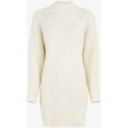 stand-prive.com Robe pull à col montant - Blanc blanc 36/38 female