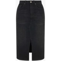 stand-prive.com Jupe crayon en jean - Noir noir 36 female