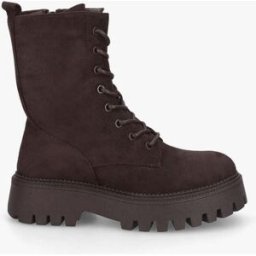 stand-prive.com Bottines en suédine style rangers - Chocolat chocolat 36 female