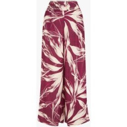 stand-prive.com Pantalon ample imprimé feuillage - Prune prune 36 female