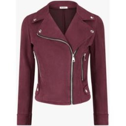 stand-prive.com Veste en suédine à fermeture zippée - Prune prune 36 female