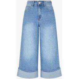 stand-prive.com Bermuda ample à revers - Bleu bleu 36 female