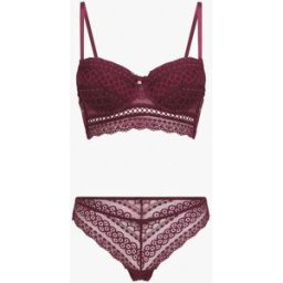 stand-prive.com Ensemble lingerie en dentelle - Prune prune 100C/42 female