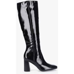stand-prive.com Bottes à talon effet vinyle - Noir noir 36 female