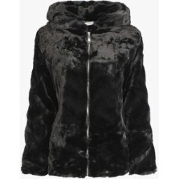 stand-prive.com Manteau à capuche en fourrure synthétique - Noir noir 36/38 female