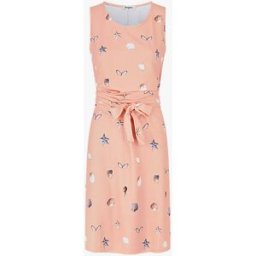 stand-prive.com Robe à nouer imprimé coquillages - Rose saumon rose-saumon 36 female