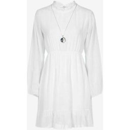 stand-prive.com Robe volantée à col montant - Blanc blanc 36 female