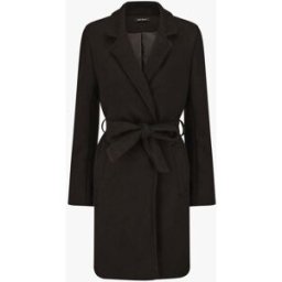 stand-prive.com Manteau long classique coupe droite - Noir noir 36 female