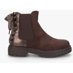 stand-prive.com Bottines à contrefort irisé et detail lacet en crochet - Chocolat chocolat 36 female