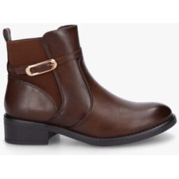stand-prive.com Bottines élastiquées en simili à boucle - Chocolat chocolat 36 female