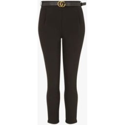 stand-prive.com Pantalon à pince avec ceinture - Noir noir 36 female