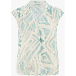 stand-prive.com Top boule sans manches imprimé graphique - Turquoise turquoise 36 female