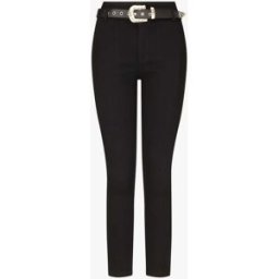 stand-prive.com Pantalon coupe skinny à 2 boutons et ceinture - Noir noir-1 36 female