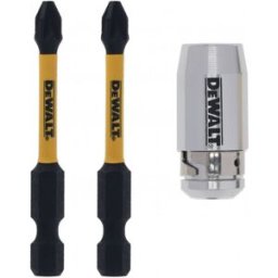 DeWALT DT70536T-QZ Embouts de vissage 2× PH2 57 mm + porte-embout magnétique