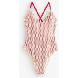 rockettstgeorge Maillot de bain Rockett St George avec détail caur rouge FR 46 (EU 44)