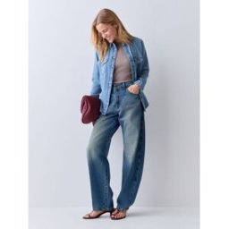 Levi's Levi's Mid Rise Baggy Dad Barrel Jeans bleu 28W x 30L (UK W28 L30)