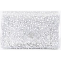 Carvela Carvela Positano Vinyl Clutch Bag pâle Un an