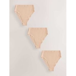 Next Culotte invisible confort sans VPL 3 Pack Nue FR 44 (EU 42)