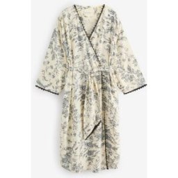 lauraashley Laura Ashley Viscose Robe Noir XL (FR 50-52)