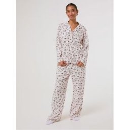 Skinnydip Skinnydip x Hello Kitty Pyjamas Set with Scrunchie pâle L (FR 46-48)
