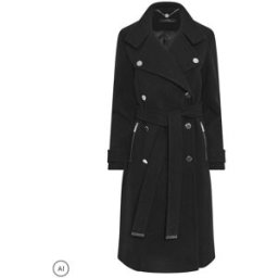 Star by Julien MacDonald Star by Julien MacDonald Military Coat Noir FR 42 (EU 40)