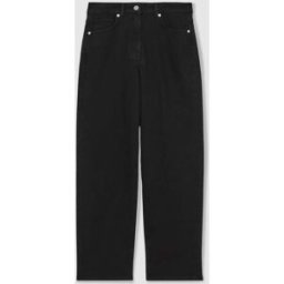 Reiss Reiss Selin Mid-Rise Straight-Leg Jeans Noir FR 42R (W30)