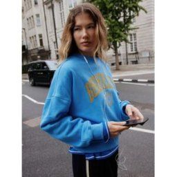 Next Sweat-shirt Berkeley License bleu XL (FR 50-52)