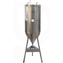 Polsinelli Fermenteur réfrigéré pour bière tronconique 60° 200 L