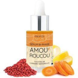 Propos' Nature SÉRUM BI-PHASE EFFET BONNE MINE "Amou Roucou" bio - 30ml