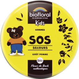 Biofloral FLEURS DE BACH SOS secours enfants GOMMES - Kids secours