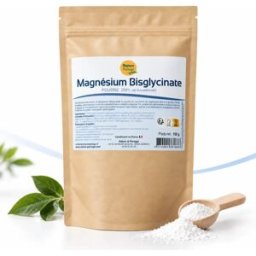 Magnésium Bisglycinate Nature et Partage – 150 g – 360 mg de Magnésium par jour