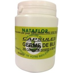 France Herboristerie HUILE GERME DE BLE 200 capsules dosées à 500 mg.
