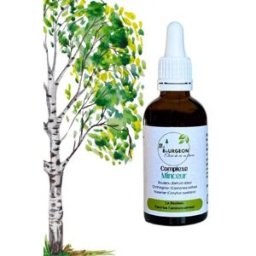 France Herboristerie Complexe Minceur - Bourgeons de Bouleau, Châtaignier, Noisetier - Gemmothérapie Flacon de 50ml