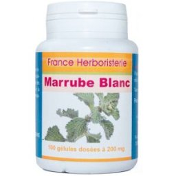 France Herboristerie Gélules de Marrube Blanc – Feuille – 200 mg