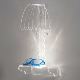 Iplex - Applique murale LED transparente - 16x11x32 cm OS