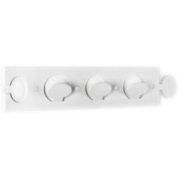Iplex - Porte-manteau Puzzle blanc - 56x3.5x12 cm OS