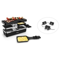 TEFAL Raclette 2F Plug&Share; 2P Grill Modulable - RE230812