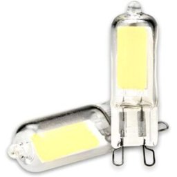 ISOLED Ampoule LED G9 COB LED 2W, blanc chaud - Lampes LED socle G9