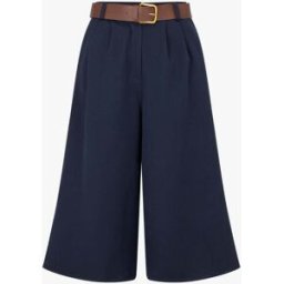 stand-prive.com Bermuda ample taille haute - Marine marine 36 female