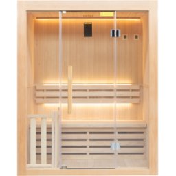 Pack Sauna Traditionnel Sense 3 France Sauna + poêle 3,5 kW et pierres (3 places)