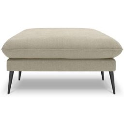 Milo Casa - Pouf Elio beige - 100x80x45 cm OS
