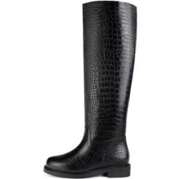 L37 - Bottes en cuir Mr Jones Maxi noires 37