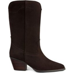 L37 - Bottes en Cuir Rock Me Slow marron - Talon 6 cm 40