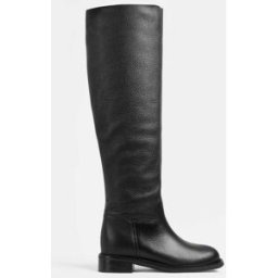 L37 - Bottes en Cuir Mr Jones Maxi noires 39