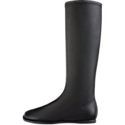 L37 - Bottes en cuir Aurora'S Shine noires 37